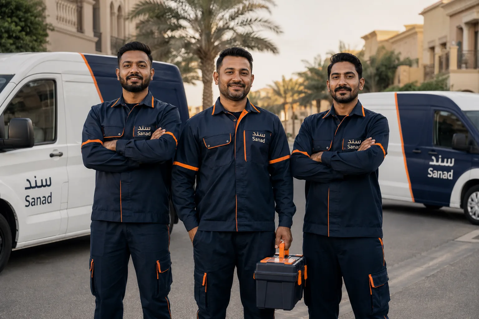 The fleet and the team